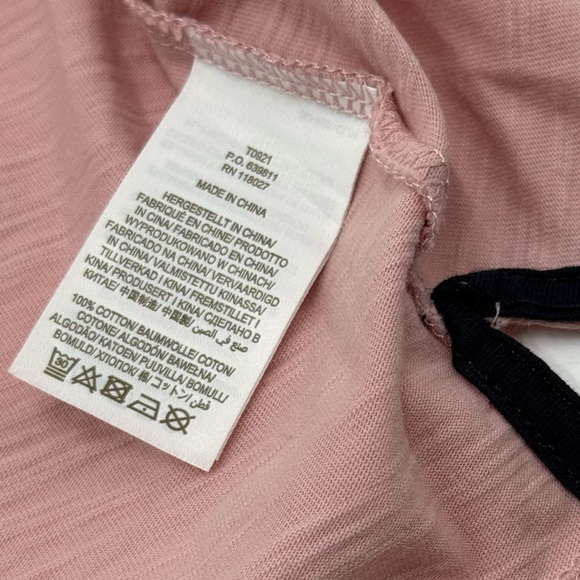 Boden Women’s Dusty Pink Cotton Puff Sleeve T-Shirt Small - Picture 9 of 13